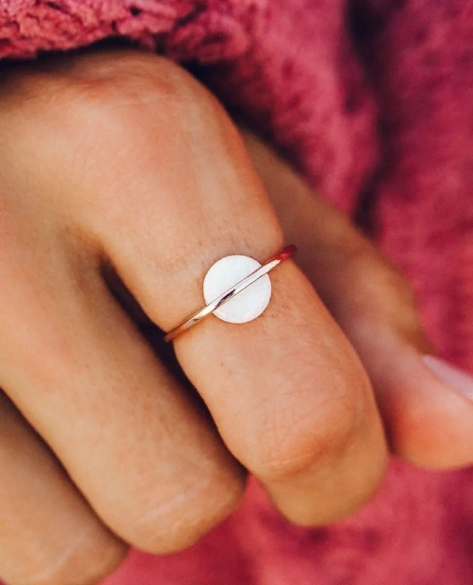Opal Saturn Ring