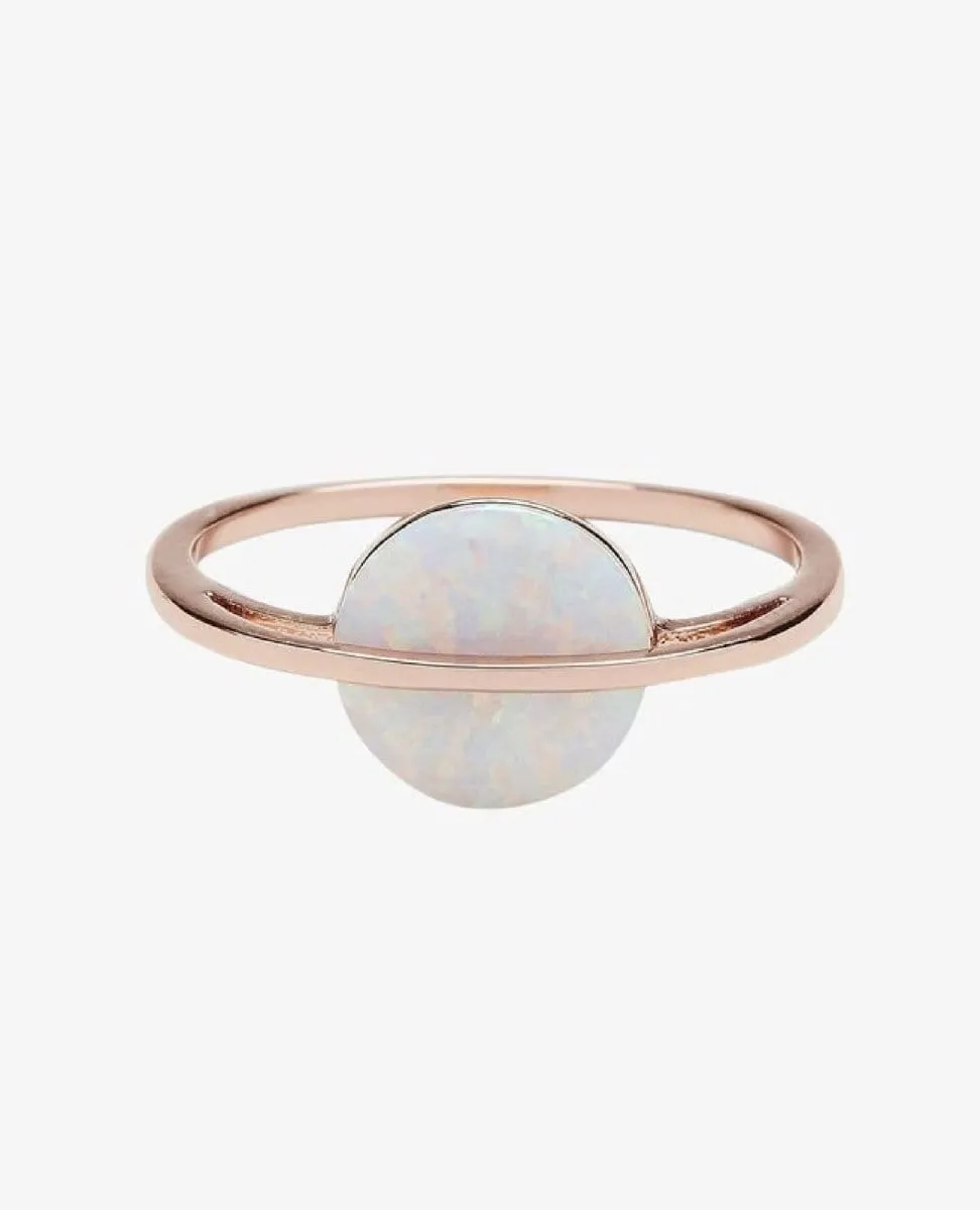 Opal Saturn Ring