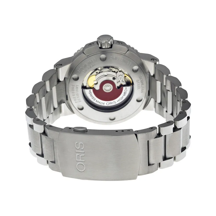 Oris Aquis White Dial Stainless Steel Automatic Men's Watch 733-7653-4156MB 01 733 7653 4156-07 8 26 01PEB
