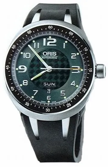 Oris TT3 Day Date Titanium Men's Automatic Watch 635-7589-7067RS