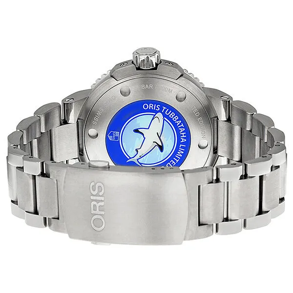 Oris Tubbataha Limited Edition Automatic Divers Titanium Men's Watch 749-7663-7185MB