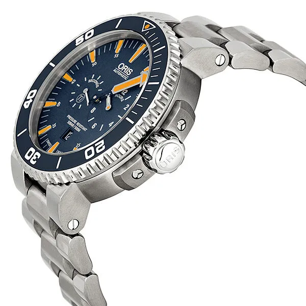 Oris Tubbataha Limited Edition Automatic Divers Titanium Men's Watch 749-7663-7185MB