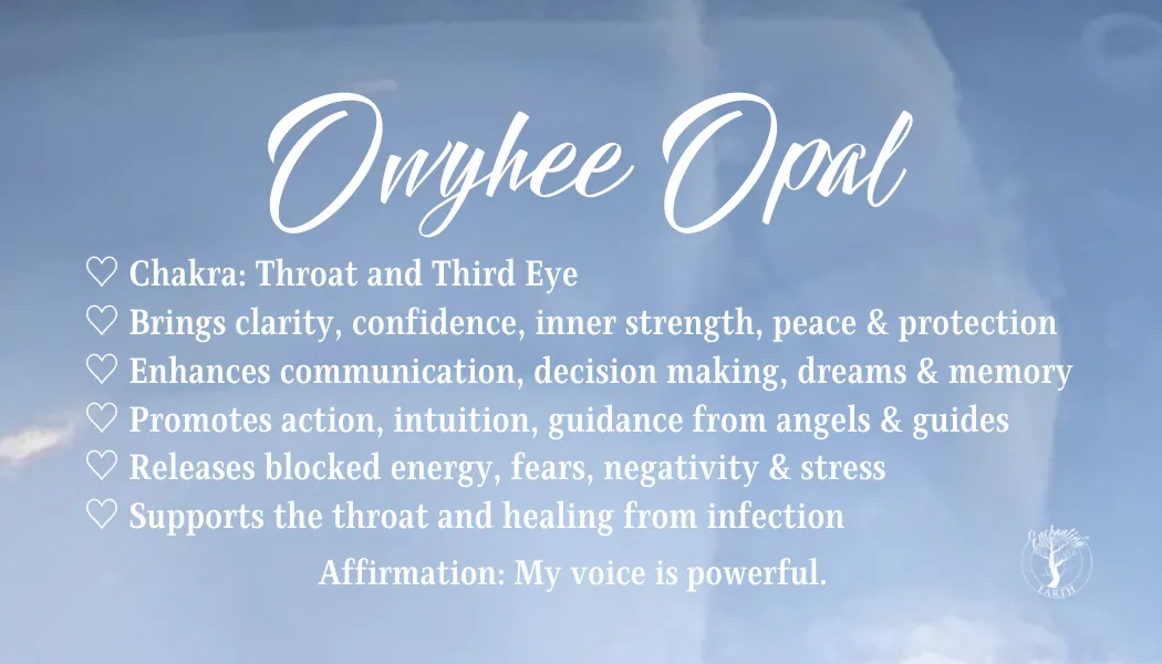 Owyhee Opal Bracelet for Emotional Healing and Balance