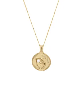 Oyster Pearl Pendant Necklace