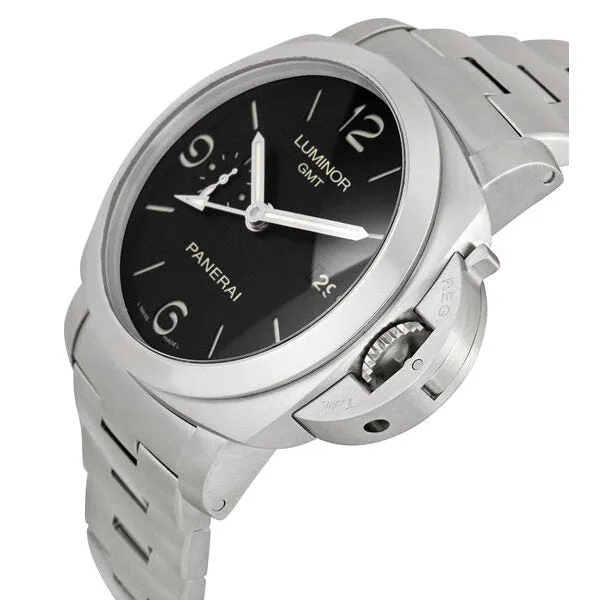 Panerai Steel Luminor 1950 GMT Watch PAM00329