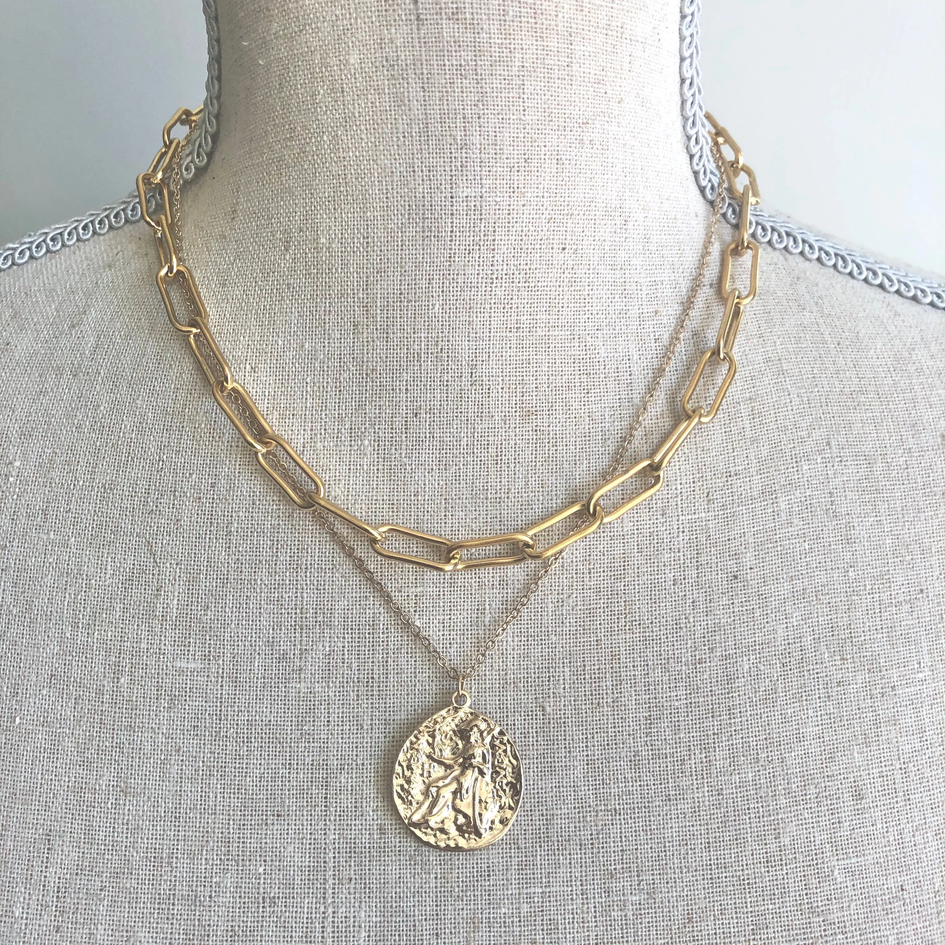 PAPERCLIP & GODDESS COIN SET