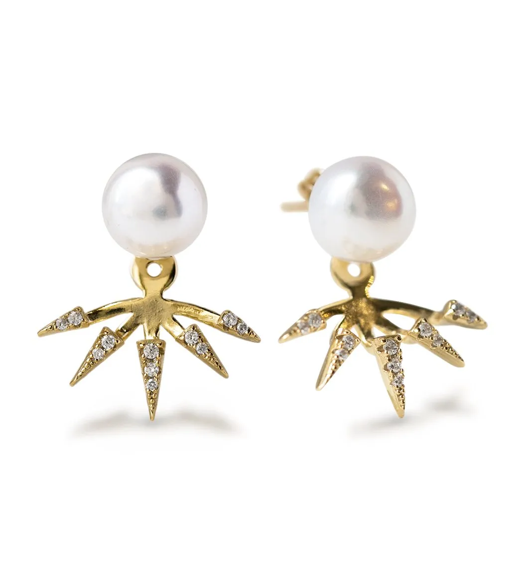 Pearl Spike Ear Jacket