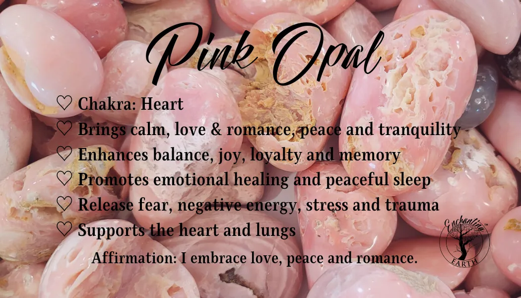 Pink Opal Bracelet (High Quality) for Heart Healing and Romance