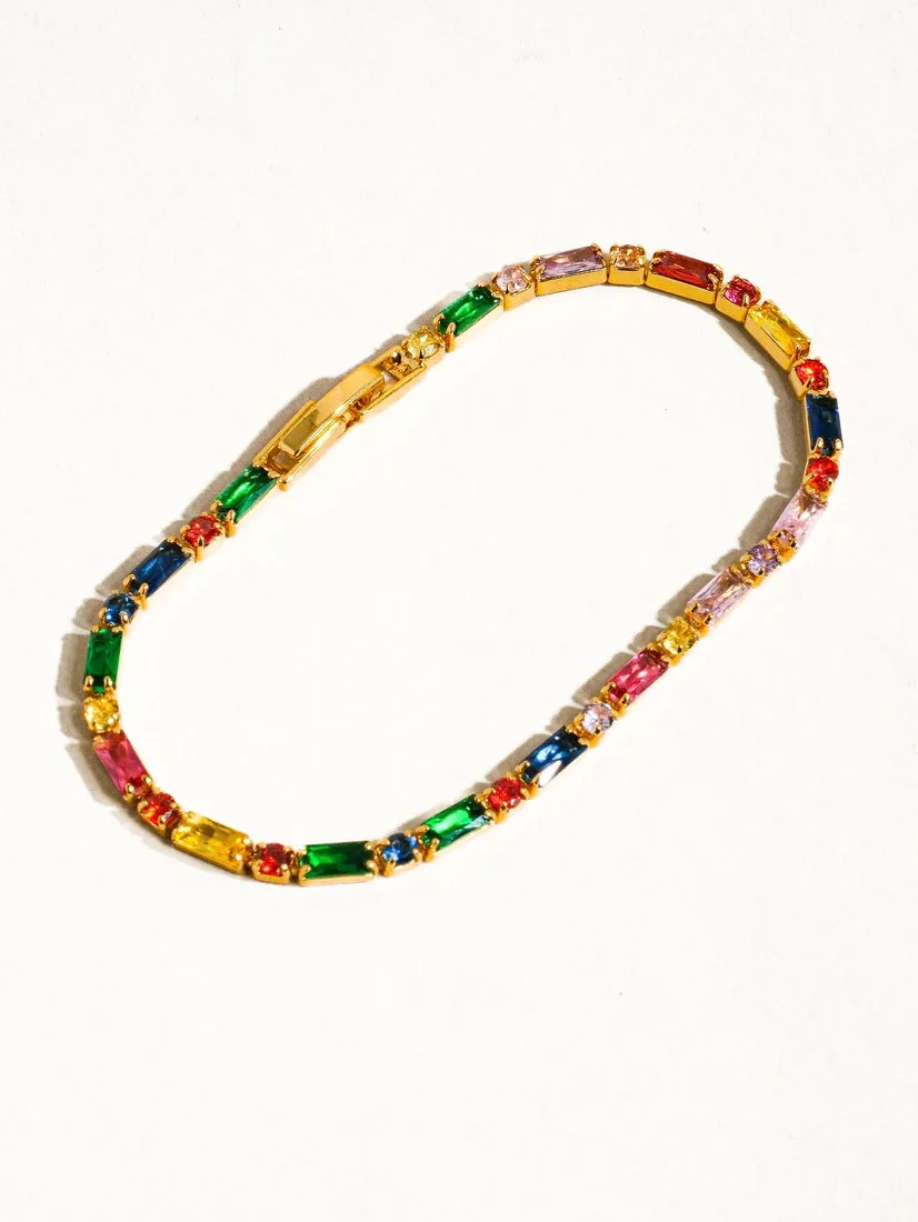 Radiance Multicolor CZ Bracelet