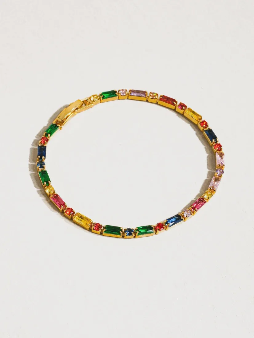 Radiance Multicolor CZ Bracelet