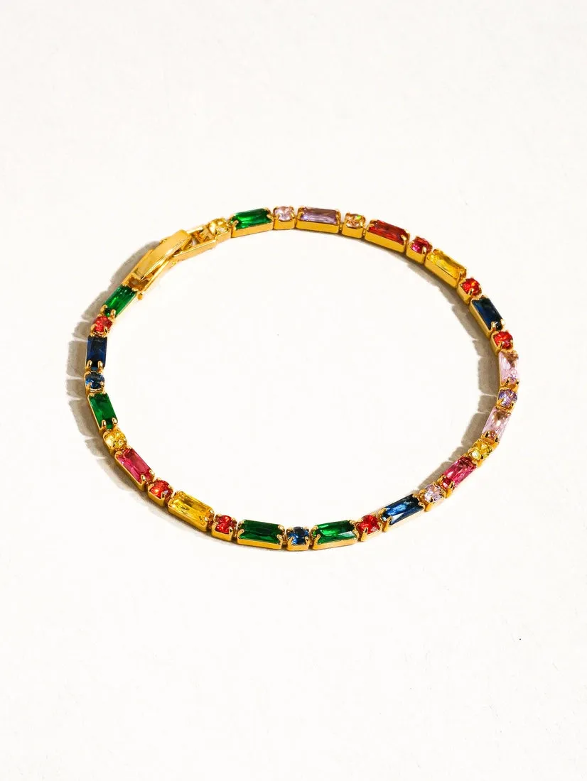 Radiance Multicolor CZ Bracelet