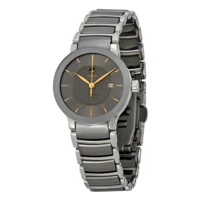 Rado Centrix Automatic Stainless Steel and Ceramic Ladies Watch R30940132