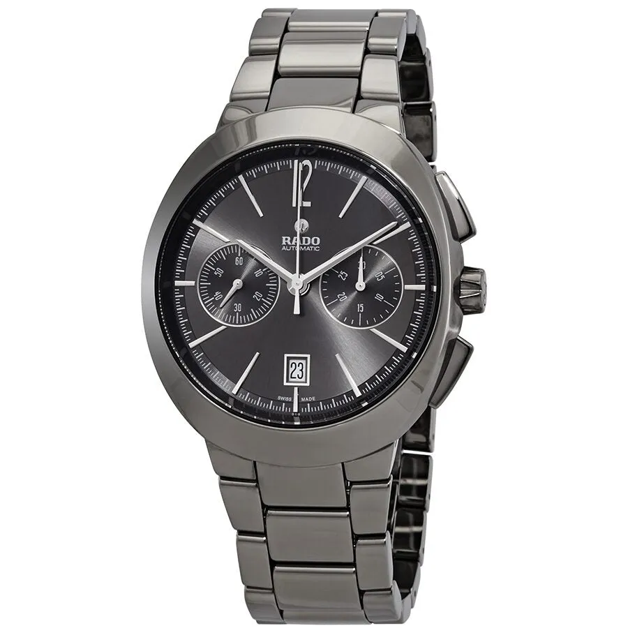 Rado D-Star Chronograph Automatic Dark Grey Dial Men's Watch R15198102