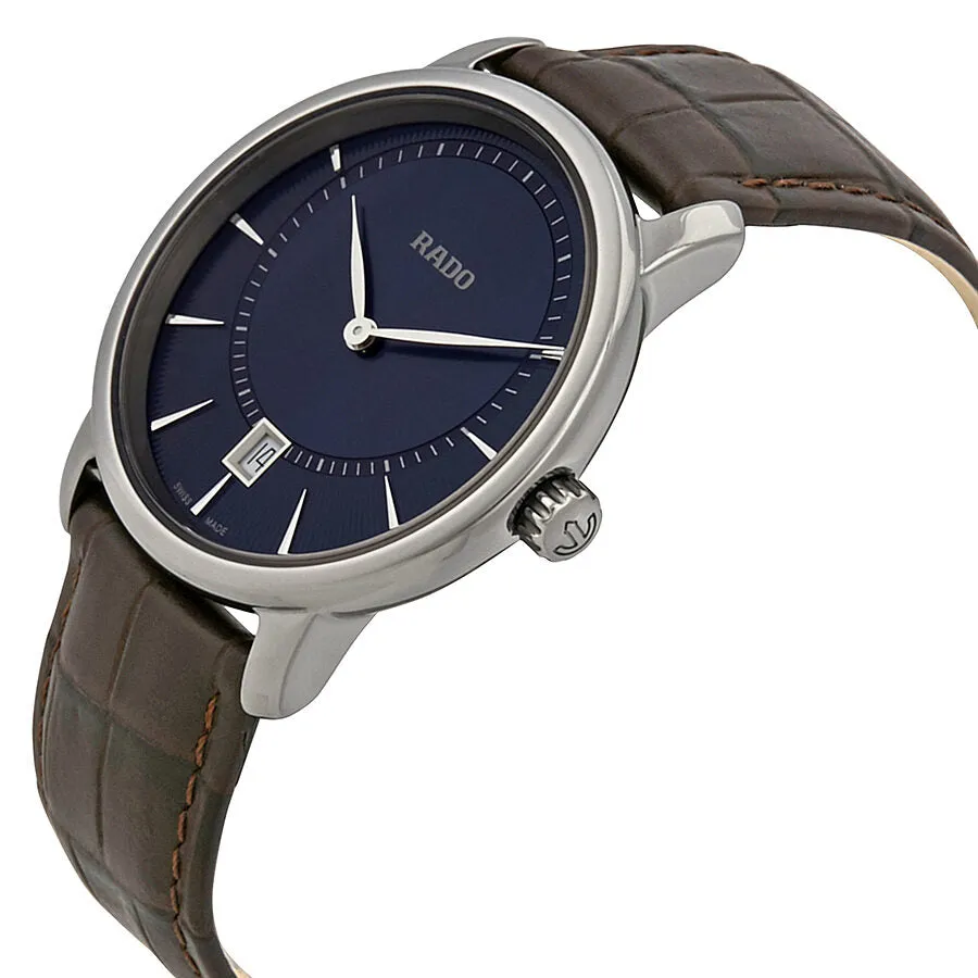 Rado DiaMaster Quartz Blue Dial Ceramic Men's Watch R14135206