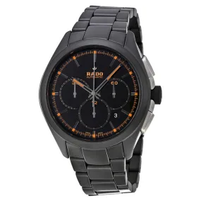Rado Hyperchrome Automatic Chronograph Black Dial Black Ceramic Men's Watch R32525162