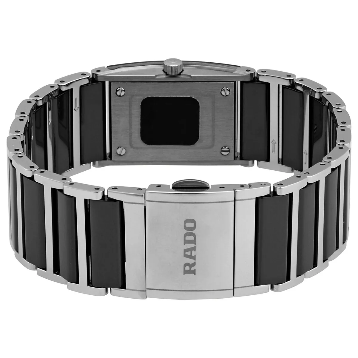 Rado Integral Black Dial Ceramic Ladies Watch R20786152