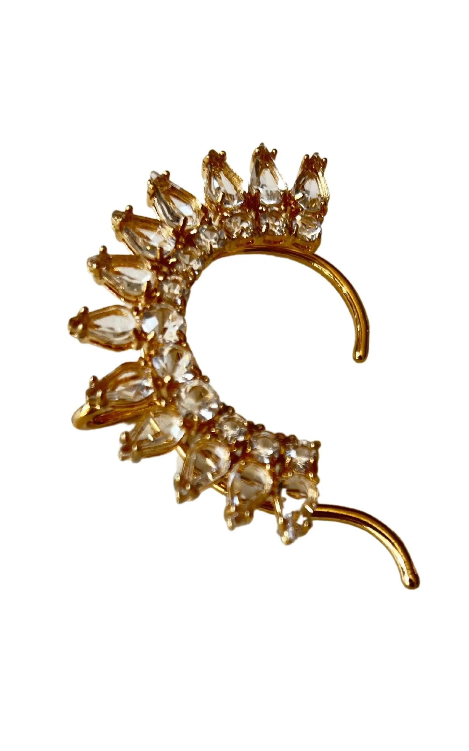 Right Crystal Ear Cuff