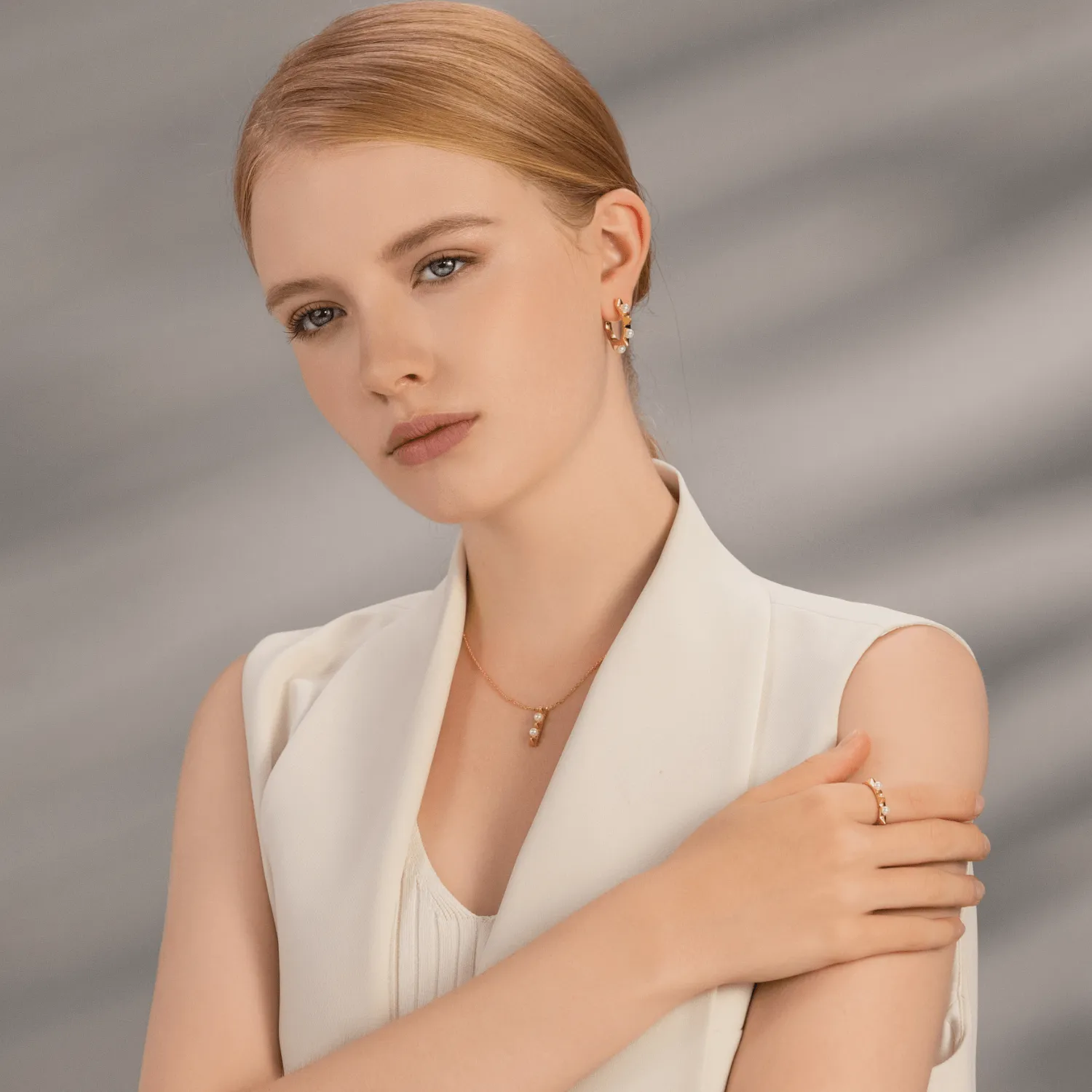 Rivet Pendant Necklace