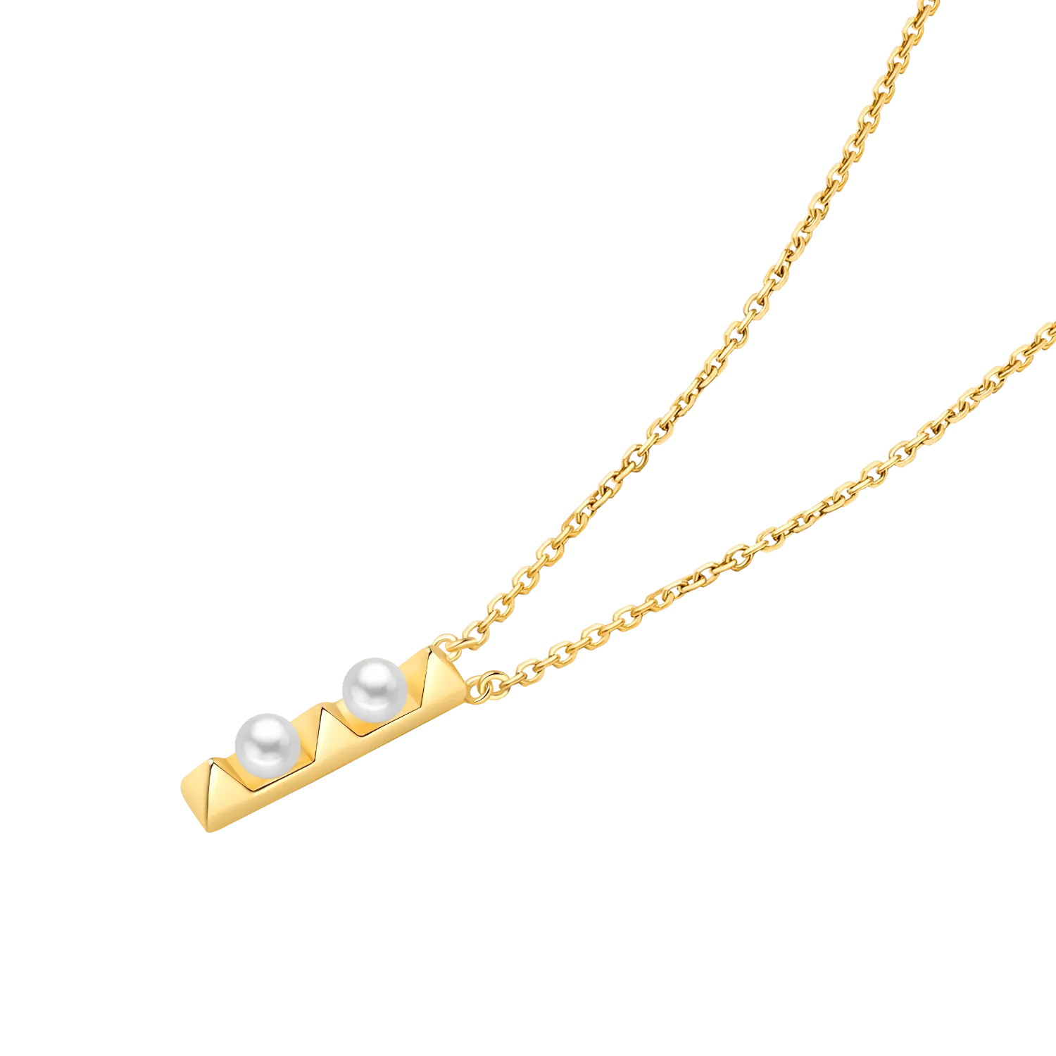 Rivet Pendant Necklace