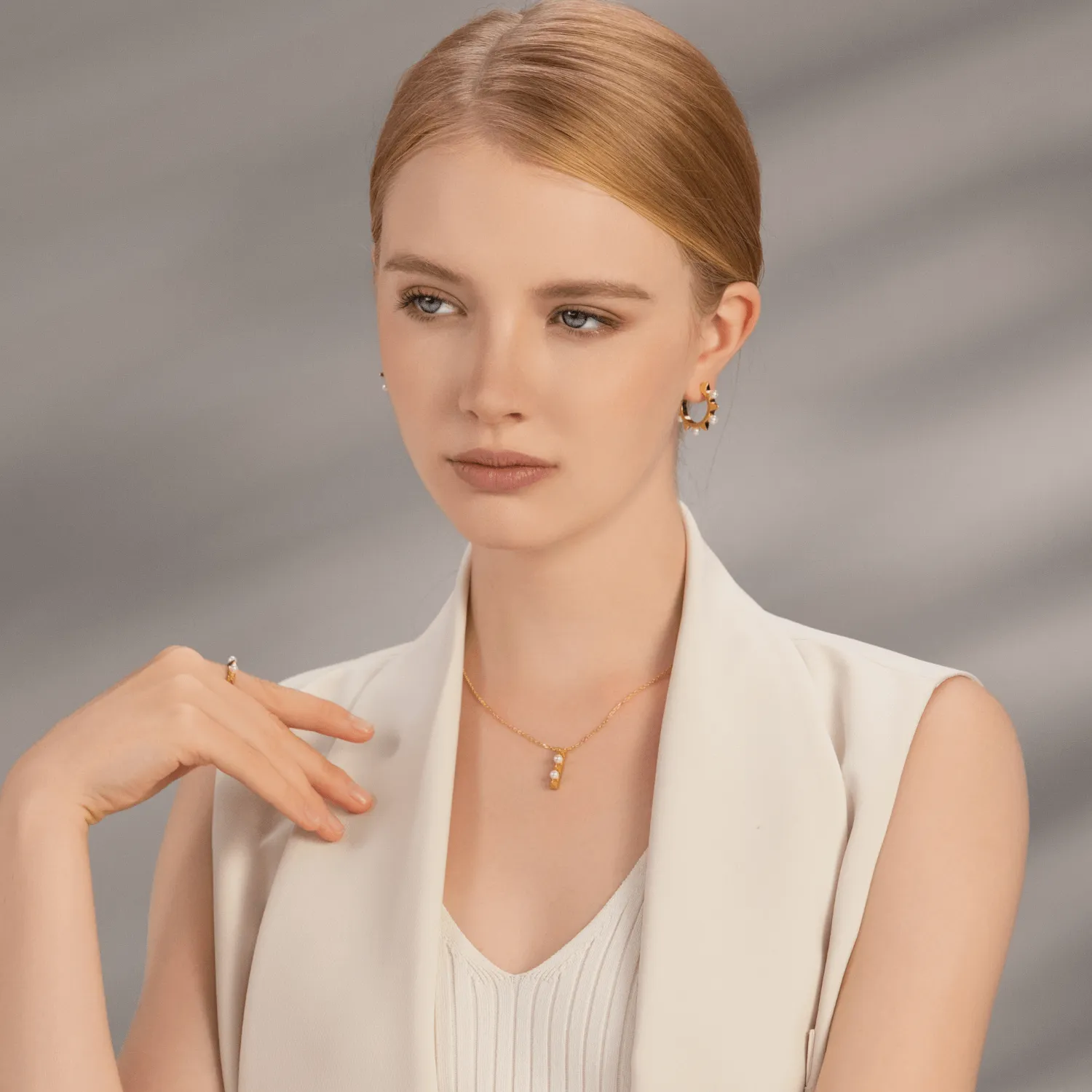 Rivet Pendant Necklace