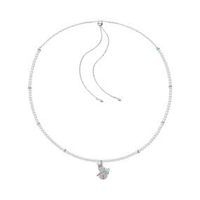 Snowman Beaded Necklace