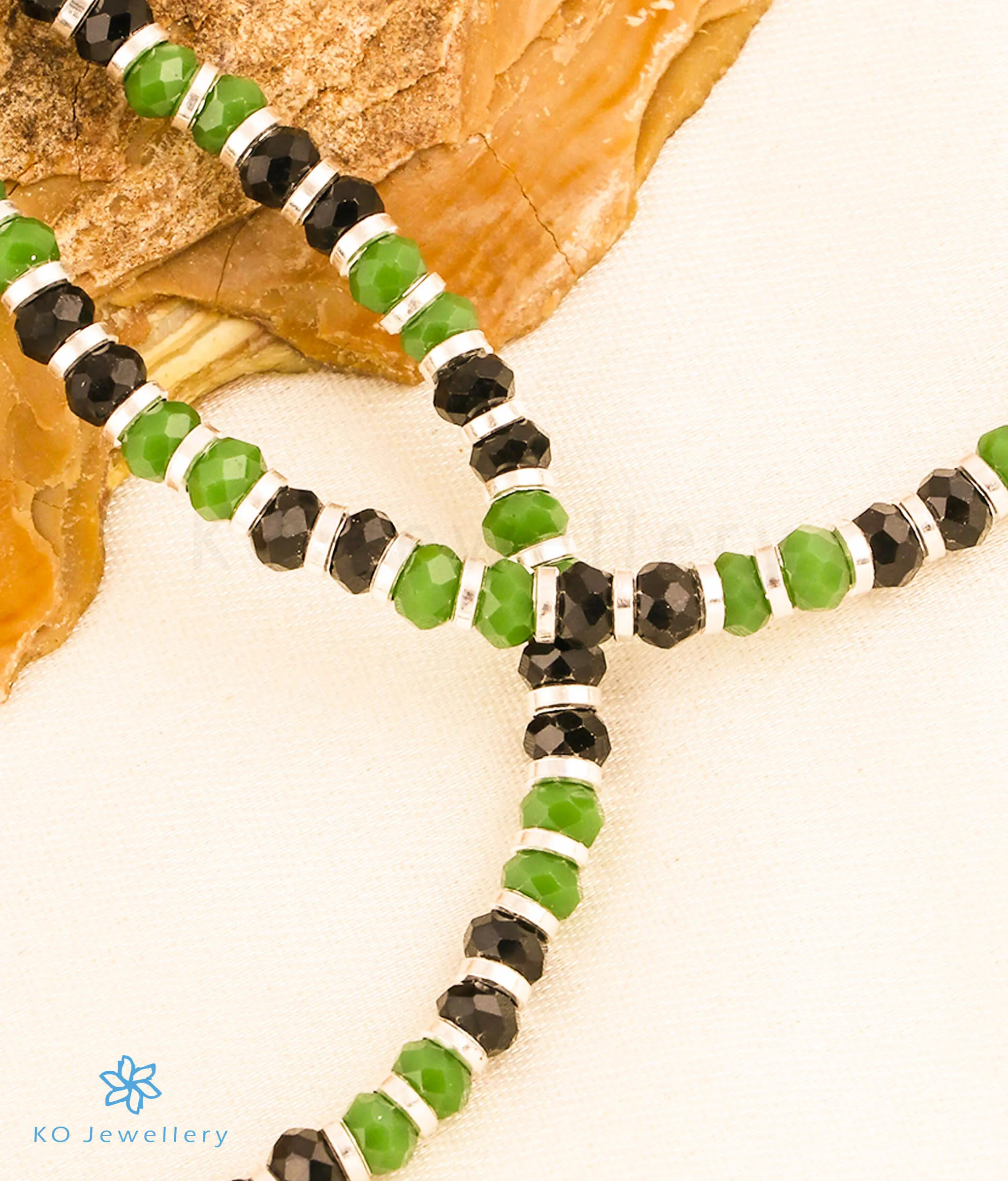 The Rudrani Silver Baby/Kids Nazariya Anklets or Bracelet (Free Size)
