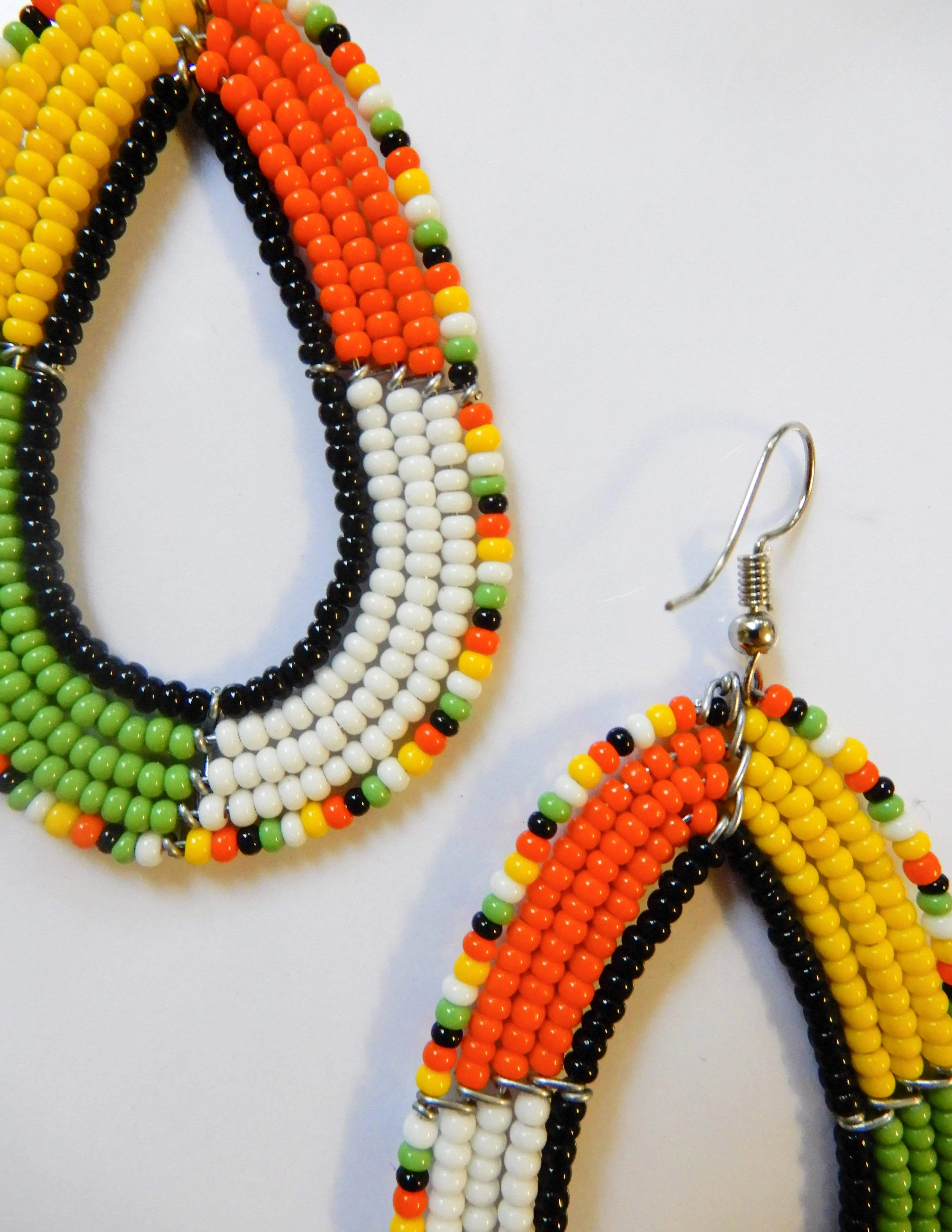 Tropical Beaded Earrings