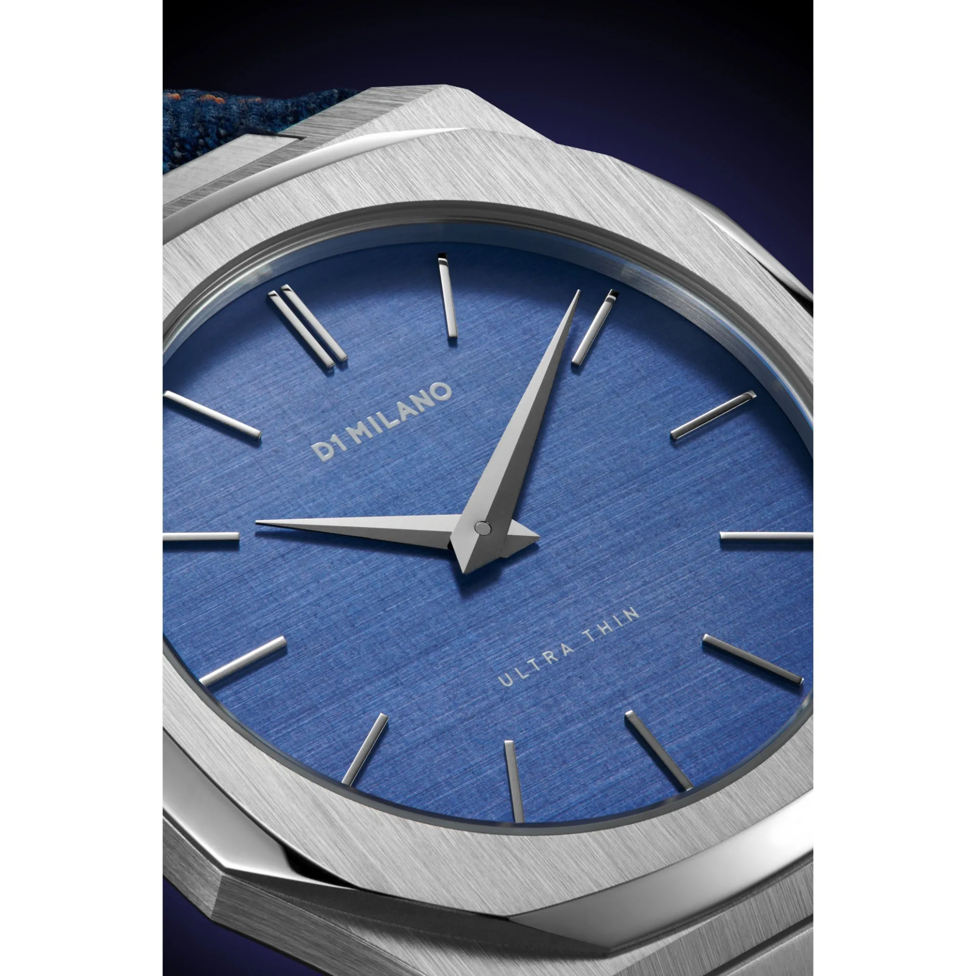 Ultra Thin Denim 40mm - Evergreen Denim