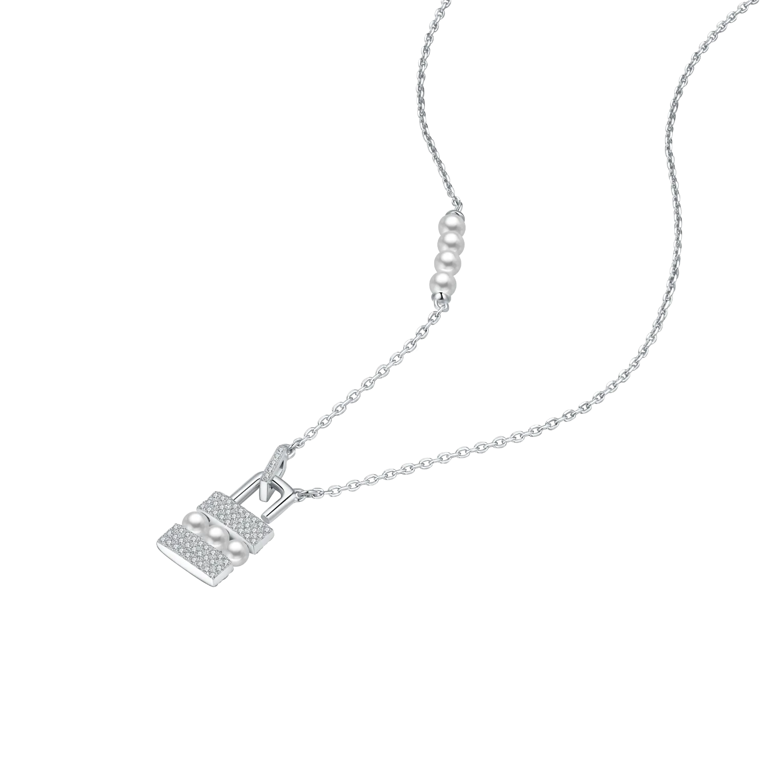 Unlocking Pendant Necklace
