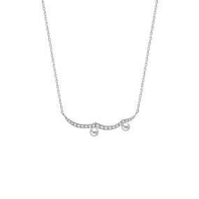 Water Wave Pendant Necklace