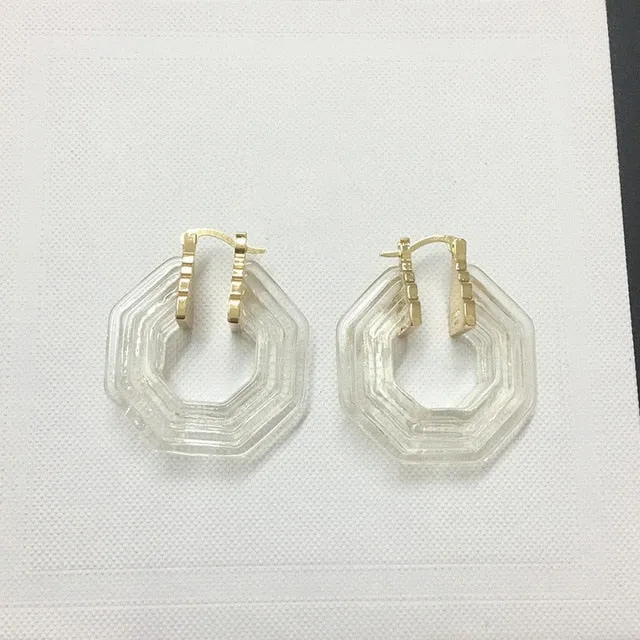 We Are A Great Pair Push Back Hoop Earrings