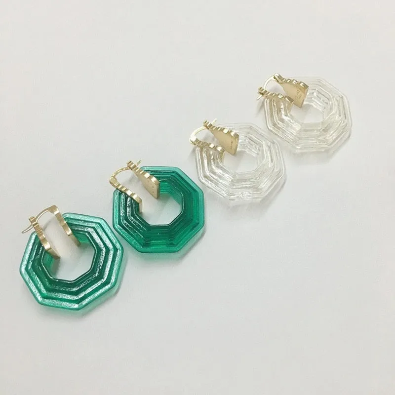 We Are A Great Pair Push Back Hoop Earrings