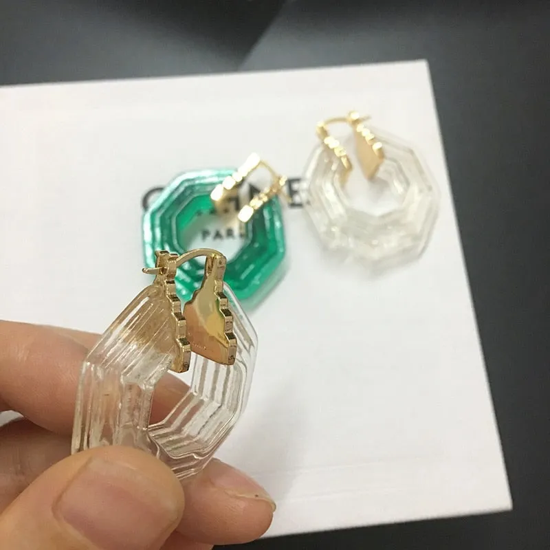 We Are A Great Pair Push Back Hoop Earrings
