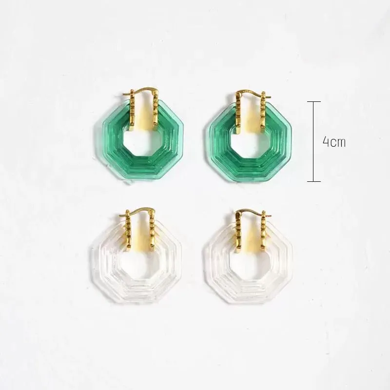 We Are A Great Pair Push Back Hoop Earrings