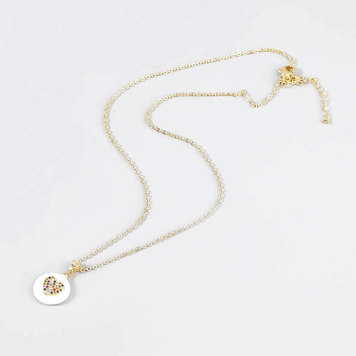 Wholesale Copper Rhinestone Imitation Pearl Butterfly Necklace JDC-NE-JL173